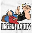 thumbnail image 2 of Popeye Cartoon Legendary Daddy Men's Crewneck Sweatshirt Brisco Brands X, 2 of 6