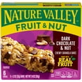 thumbnail image 5 of Nature Valley Chewy Fruit and Nut Granola Bars, Dark Chocolate Nut, 6 Bars, 7.4 OZ, 5 of 15