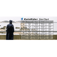 thumbnail image 7 of RainRider Raincoat for Men Waterproof Long Rain Jacket with Stowable Hood Lightweight Rain Gear Poncho for Unisex(Black,S), 7 of 7
