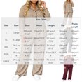 thumbnail image 3 of Nugftut Pajamas for Women Plus Size Button Down Shirt and Elastic Waist Pants Nighty Bottom Sleepwear Clothes, 3 of 6