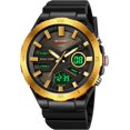 thumbnail image 2 of Men's Waterproof Sports Watch with Dual Display Multifunction Chronograph Week Date Analog Digital for Outdoor, 2 of 12