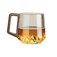 thumbnail image 5 of Fmxomd Glass Coffee Mugs, Ice coffee cups, Large Clear Tea Cup, Glass Mugs with Wood Handle, Glass Cups for Latte, Cappuccino, and Tea, 5 of 5