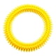 thumbnail image 3 of Juguete antiestrés, pulsera antiestrés, desarrollo infantil, anillo sensorial suave con púas Amarillo, 3 of 9
