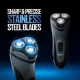thumbnail image 4 of Barbasol Rotary Shaver, Rechargeable Electric Rotary Shaver with Stainless Steel Blades,, 4 of 8