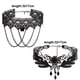 thumbnail image 2 of 2 gargantillas de encaje, collar con colgante vintage, accesorios de cadena punk para mujer, 2 of 6