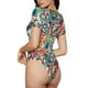 thumbnail image 2 of Fotbe Cute Nautical Body de Mujer con Cuello Redondo y Mangas Cortas, Sin Mangas Ajustado, Suave, Cómodo y Básico-Small, 2 of 7