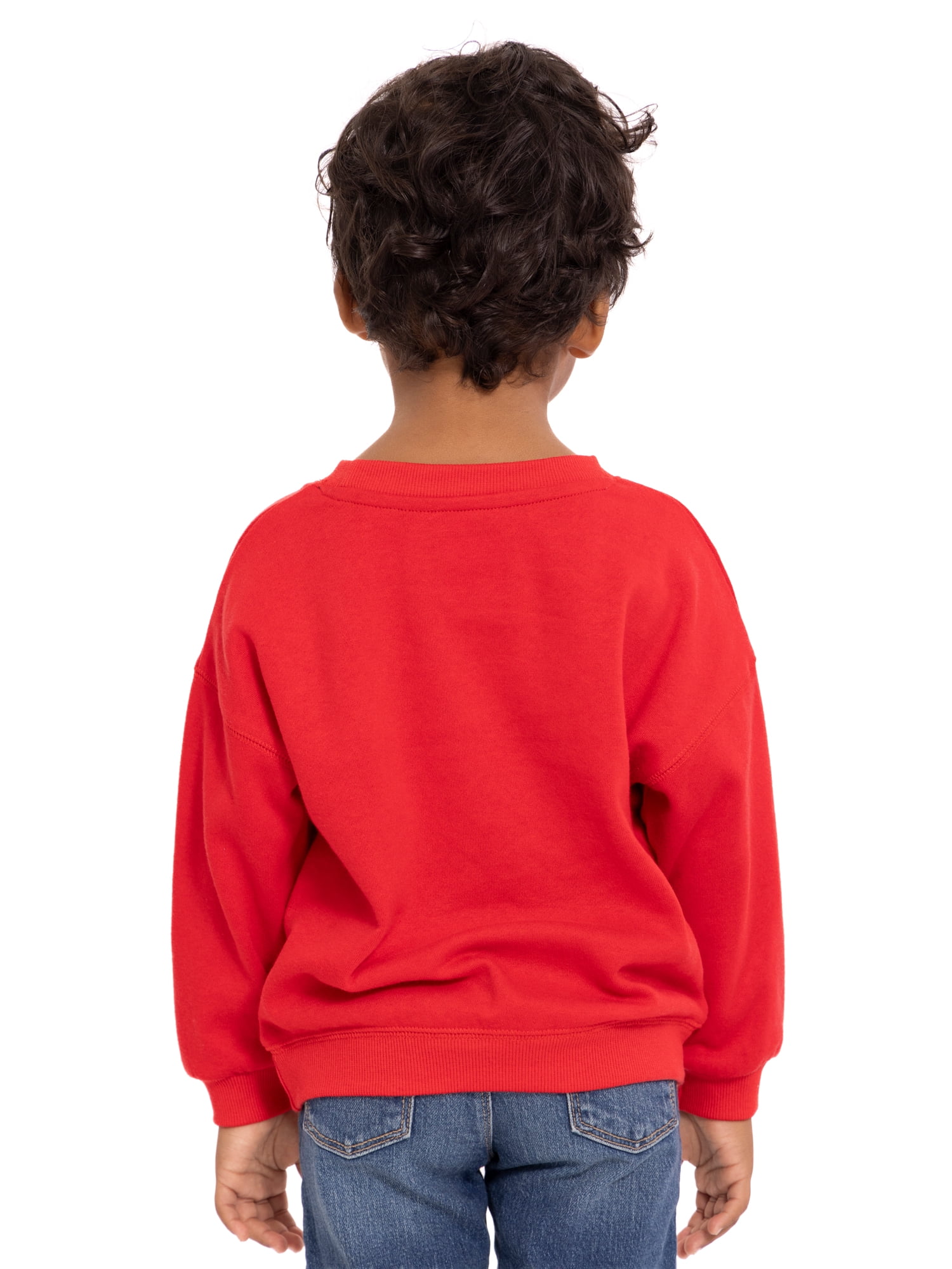Spider-Man Toddler Boy Holiday Crewneck Sweatshirt, Sizes 12M-5T