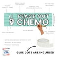 thumbnail image 4 of Large Breast Cancer Banner Decorations, Funny Peace Out Chemo, Survivor Party & Awareness Month Dcor for Women, 4 of 4