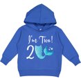 thumbnail image 2 of Inktastic 2nd Birthday Mermaid Party Toddler Hoodie, 2 of 4