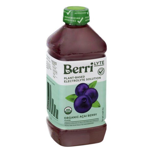 Berri Lyte Acai Organic Pediatric Electrolyte Drink, Natural, Plant