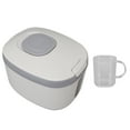 thumbnail image 1 of Rice Container, Rice Container Bug Proof Odorless Airtight Rice Box with Clear Window for Grains Sugar Flour, 1 of 7