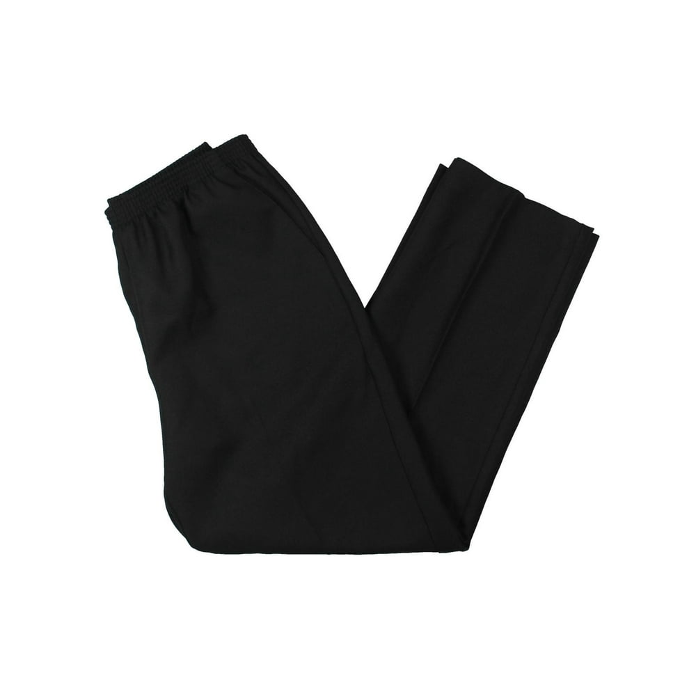 Alfred Dunner - Alfred Dunner Womens Petites Classic Fit Elastic Waist Casual Pants - Walmart