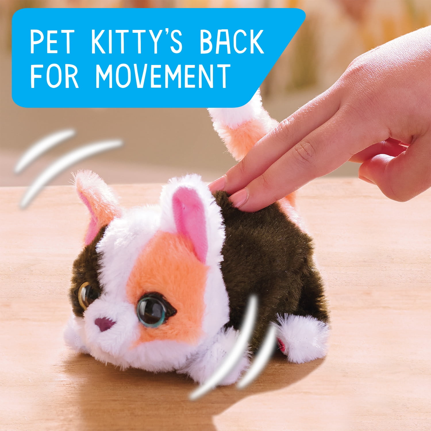 furReal My Minis Kitty Interactive Toy, Small Plush Kitty with Motion, Faux Fur, Kids Toys Ages 4 up