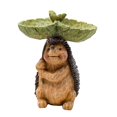 thumbnail image 1 of Estatua de baño de pájaro para jardín al aire libre, comedero para pájaros, erizo Sunnimix estatua de baño de pájaro, 1 of 8