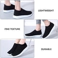 thumbnail image 4 of 1 par de zapatos deportivos para mujer, transpirables, de suela fina, para usar en las cuatro estaciones., 4 of 5