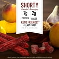thumbnail image 2 of Duke's Hickory Peach BBQ Smoked Shorty Sausages, Gluten Free, 5 oz, 2 of 8
