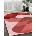 thumbnail image 2 of Ahgly Company Indoor Rectangle Patterned Love Red Area Rugs, 5' x 7', 2 of 6