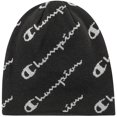 thumbnail image 1 of Champion Reversible Beanie, Black/Oxford Grey, One Size, 1 of 2