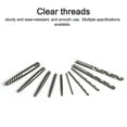 thumbnail image 4 of Juego de Extractor de tornillos y tuercas dañadas, Kit de herramientas de extracción de tornillos y tuercas rotas, Extractor de pernos y tuercas atascadas, 28 Uds., 4 of 8