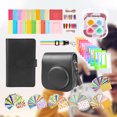 thumbnail image 4 of Kit de paquete de accesorios para cámara 14 en 1, bolsas de hombro para Instax Mini 11 (negro) Ehuebsd Para estrenar, 4 of 9