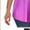 #0006-Pink, variant on Pincandy Women's Plus Size Solid Color Gradient Print Crew Neck Tank Top Soft Breathable Top Ideal for Home Lounge and Summer Beach Vacation Outfits