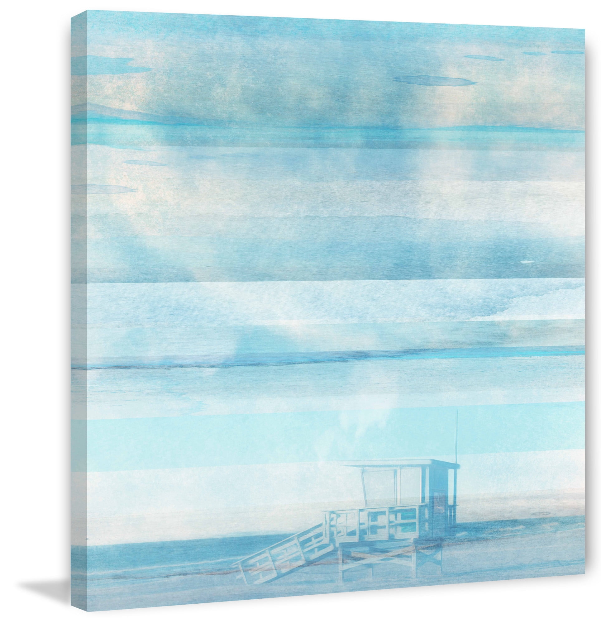 Parvez Taj "Life Guard Shack" Print on Canvas