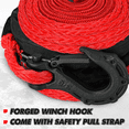 thumbnail image 5 of X-BULL Synthetic Winch Rope Kit 1/2" X 85ft 32000 LBS, 5 of 7