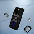 thumbnail image 5 of DistinctInk MagSafe Tough Case for Apple iPhone 14 Pro (6.1" Screen) - The Hardest Thing I Ever Did Was Being Normal - Tempered Glass Back, 5 of 6