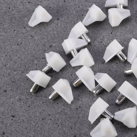GOOHOCHY 30 PCS Plastic Shelves Bracket-style Shelf Support