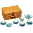 MMP Living Children's Porcelain Play Tea Set Blue