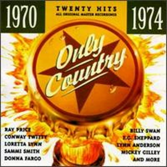 Pre-Owned Only Country 1970-1974 (CD 0051091315528) by Various Artists