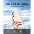 thumbnail image 5 of 3 in 1 for Samsung Galaxy S20 FE 5G Case, with 2 Pack Screen Protector, with Full Camera Cover Protection，Liquid Silicone Slim Shockproof Protective Phone Case [Microfiber Lining] (Stone)…, 5 of 12