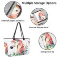 thumbnail image 2 of Big Shoulder Handbags for Women,Watercolor Unicorn Large Casual Tote Bags for Work Travel Commuter Shopping Trendy Handbag, 2 of 6