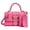Hot Pink, variant on Small Crossbody Purse Shoulder Bags for Women Classic Cute Leather Ladies Mini Top Handle Satchel Handbags