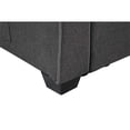 thumbnail image 5 of William Modern Gray Fabric Sleeper Sofa with 2 USB Charging Ports and 4 Accent Pillows, 5 of 7