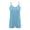 Light Blue Polka Dot, variant on ZAITUBLES Womens Rompers Summer Casual Loose Sleeveless Outfit Adjustable Spaghetti Strap Shorts Jumpsuit, Lightweight with Front Pockets, Hibiscus Leaf Blue Print, Size S