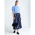 thumbnail image 2 of Free Assembly Women’s and Women's Plus Pointelle Sweater with Puff Sleeves, Sizes XS-4X, 2 of 5
