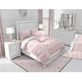 thumbnail image 4 of Kids Duvet Cover Set Twin Size,Bowknot Stars Moon Mushroom Cute Bedding, 4 of 6