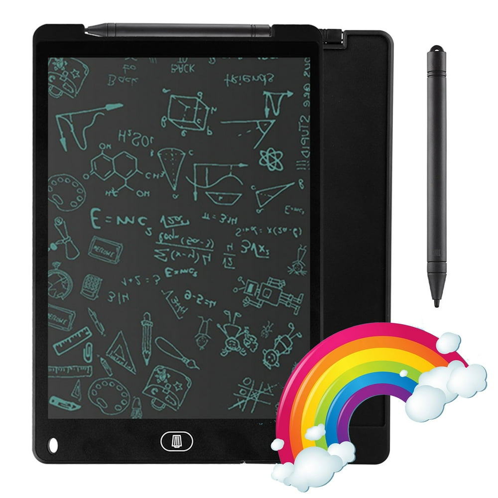 LCD Writing Tablet 12 Electronic Writing Drawing Pad Doodle Board 