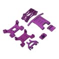 thumbnail image 1 of Tholdsy Parachoques delantero resistente al desgaste de aleación de aluminio para 1/14 Wltoys 144001 pieza de coche RC accesorios de coche Kits de construcción modelo Púrpura, 1 of 6