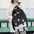 thumbnail image 5 of SUSHANG Female Students Fashion Outdoor Leisure School Bag Backpack Handbag and Pens Bag and Coin Purse Four Piece Set, 5 of 5