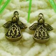 thumbnail image 3 of HOOUN 90 Pcs Bronze Plated Angel Charms Pendant 22X16MM S1796 DIY Jewelry Making, 3 of 5