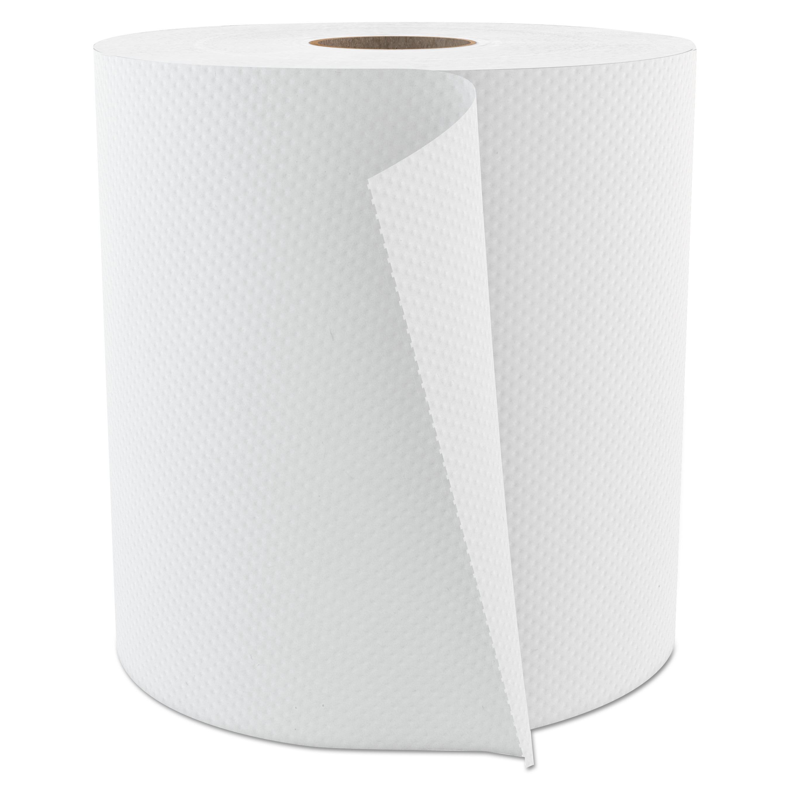 Select Roll Paper Towels, 1Ply, 7.875" x 800 ft, White, 6/Carton