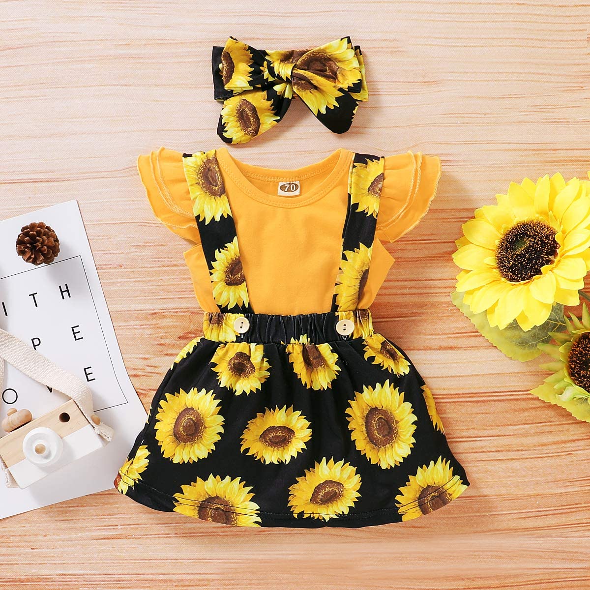 Infant sunflower outfit discount