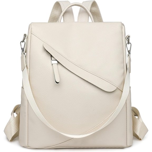 Sunyuer ‌Versatile Multi-Way Leather Backpack - Stylish, Durable & Perfect for Travel, Work and Daily Use