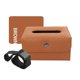 thumbnail image 5 of Porta pañuelos para el coche, porta servilletas para la visera del sol, caja de pañuelos de cuero plegable, funda para pañuelos para el asiento trasero, beige, marrón, negro, 5 of 5