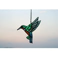 thumbnail image 6 of BOXCASA Hummingbird Suncatcher Stained Glass Window Hangings,Stained Glass Birds Decoration for Kitchen Window,Hummingbird Gift for Mom, Unique Birthday Gift for Women Friends Neighbors Colleagues, 6 of 7