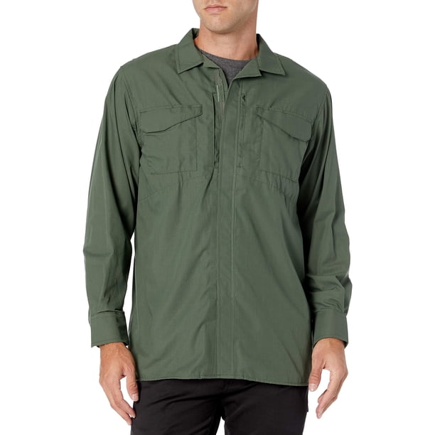 Camisa Tru-Spec 24-7 Ultraligera de Manga Larga 3XL Verde Oliva