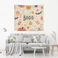 thumbnail image 2 of Yayeee Tapestry Wall Hanging for Bedroom 60" x 40" Living Room Home Wall Art Decor, Halloween Cute Pumpkins, 2 of 7