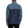 thumbnail image 3 of Men's Columbia Steens Mountain II Half-Snap Pullover Color: Collegiate Navy Size: XL, 3 of 5